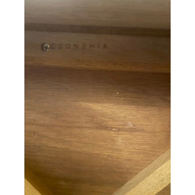 John Hutton, Donghia, Mahogany, Wicker Cane, Merbau Lounge Chairs, Usa, 1995 For Sale In Miami - Image 6 of 7