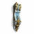 French 19th-C. French Louis XVI Style Victorian Era Giltwood & Painted Wall Brackets / Corbels - Pair For Sale - Image 3 of 7