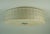 Mid-Century Modern Cocoon Ceiling Lamp with Op Art Pattern by Fritz Wauer for Goldkant Leuchten For Sale - Image 4 of 15