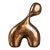Abstract Modern Foundry-Poured Figurative Sculpture in Bronze by Mark Leblanc for Leblanc Studios, Usa, C. 2022 For Sale