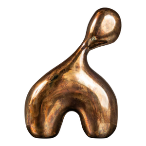 Abstract Modern Foundry-Poured Figurative Sculpture in Bronze by Mark Leblanc for Leblanc Studios, Usa, C. 2022