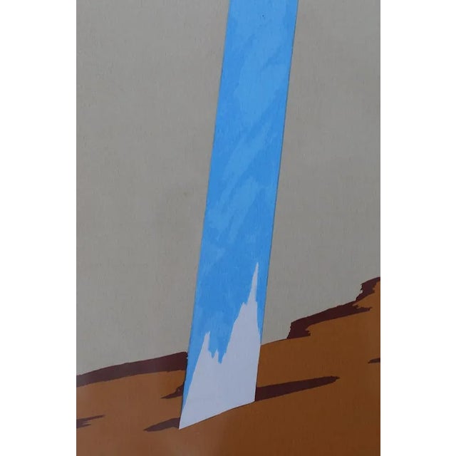 Mino Ceretti, Composition, Color Serigraph, 1988, Framed For Sale - Image 3 of 5