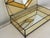 1980s Vintage Art Deco Leaded Glass Footed Box With Mirrored Interior For Sale - Image 5 of 10
