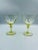 Mid 20th Century Fostoria "Fairfax" Pattern in June Topaz Color Cocktail/Wine Glasses- a Pair For Sale - Image 11 of 11