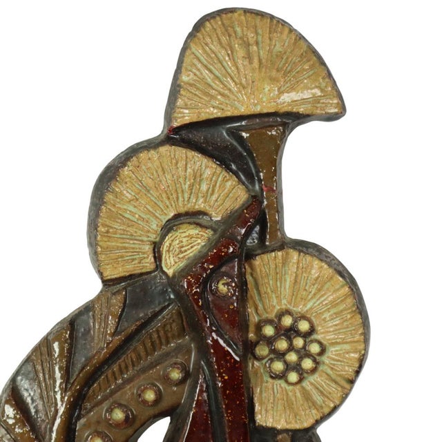 Flower Sculpture Artwork by Paul Vermeire for Perignem, 1960s For Sale - Image 3 of 17