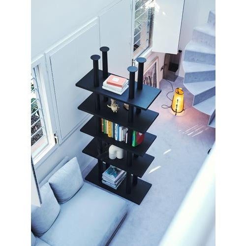 Peristylo Black Wood Three Shelves by Oscar Tusquets for BD Barcelona For Sale - Image 11 of 15