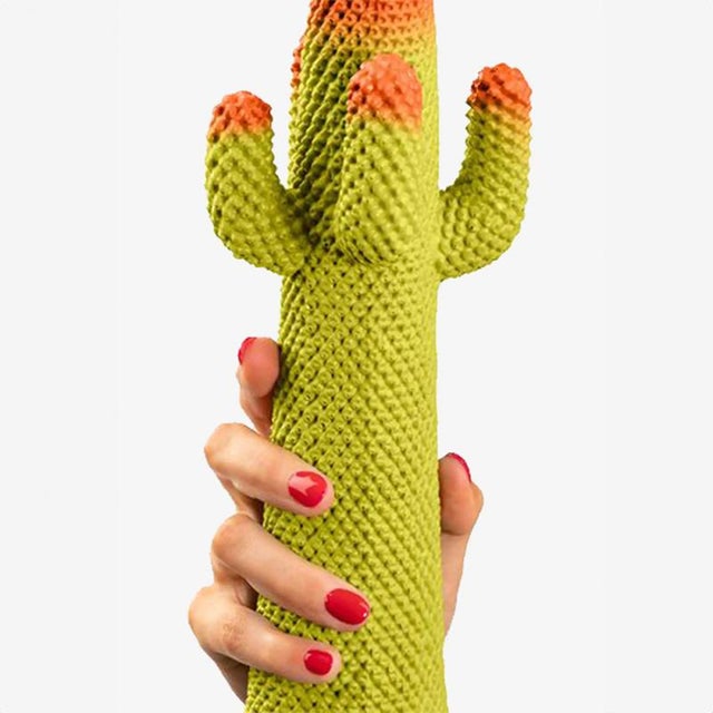 Gufram Guframini Metacactus Meta Cactus Miniature 1:8 Designed by Guido Drocco and Franco Mello Made in Italy Collectible Object For Sale - Image 4 of 10