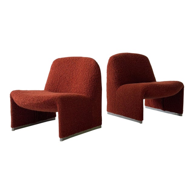1970s Alky Chairs Attributed to Giancarlo Piretti for Artifort For Sale