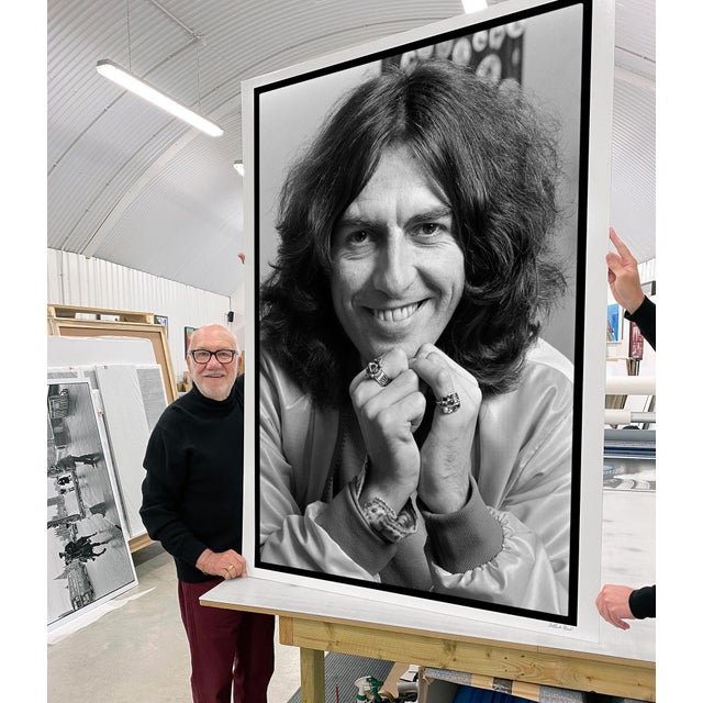 George Harrison, the quiet Beatle, London, 1976 Renowned British photojournalist Arthur Steel has spent decades...