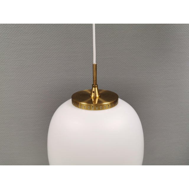 Gold Kina Hanging Lamp by Bent Karl for Lyfa, 1970s For Sale - Image 8 of 11