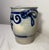 American Antique 19th Century Handmade Stoneware Crock Pottery Jug With Handle 2 Gallon For Sale - Image 3 of 10