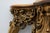 1950s Louis XV Rococo Style Carved Gilt Console Table with Rose Marble Top, Italy, 1950s For Sale - Image 5 of 16