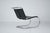 Mid-Century Modern MR30 Tubular Steel Chair with Black Leather by Ludwig Mies Van Der Rohe for Knoll, 1960s For Sale - Image 3 of 17