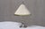 Textile Hammered Tin Model 6891 Table Lamp by Harald Notini, for Böhlmarks, Sweden, 1920s For Sale - Image 7 of 17