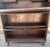 Brown Antique Lawyers Barrister Bookcase With Secretary Desk For Sale - Image 8 of 12