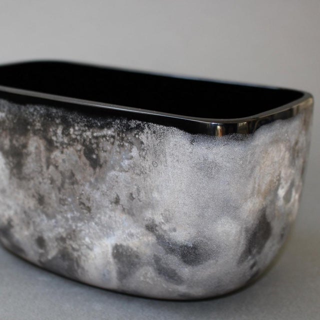 Vintage Italian Murano Glass Scavo Vase by Alfredo Barbini, 1970s For Sale - Image 12 of 18