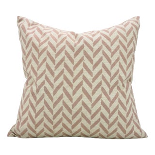 Handmade Indoor Linen Blend Pillow Cover 18x18 Inches- Jheel For Sale
