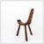 French Wooden Carved Tripod Chair For Sale - Image 14 of 14