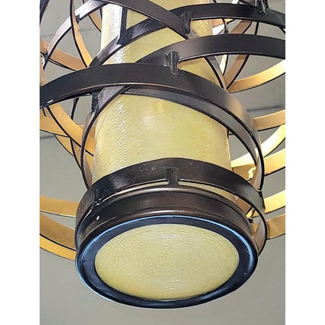 Vertigo Style Modern Chandelier FIxture For Sale - Image 9 of 12