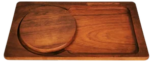 Teak Cutting Board from Conborg, Denmark, 1970s