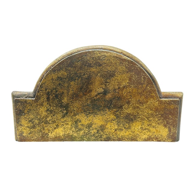 Vintage 1980s Gilded Wall Brackets Pair | Ornate Italian Style Acanthus Leaf Resin Corbels | Regency Hollywood Glam Wall Shelves Decor For Sale - Image 9 of 18