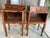 1950s Vintage Oak Bedside Tables with Drawer and Niche, 1950s, Set of 2 For Sale - Image 5 of 13