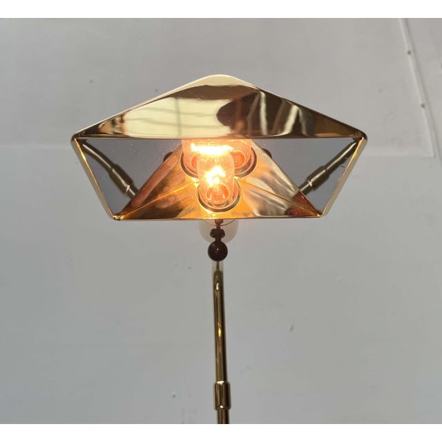 Mid-Century Modern Minimalist LZ 17 Counterweight Floor Lamp by Cedric Hartman for Jack Lenor Larsen, 1960s For Sale - Image 12 of 18