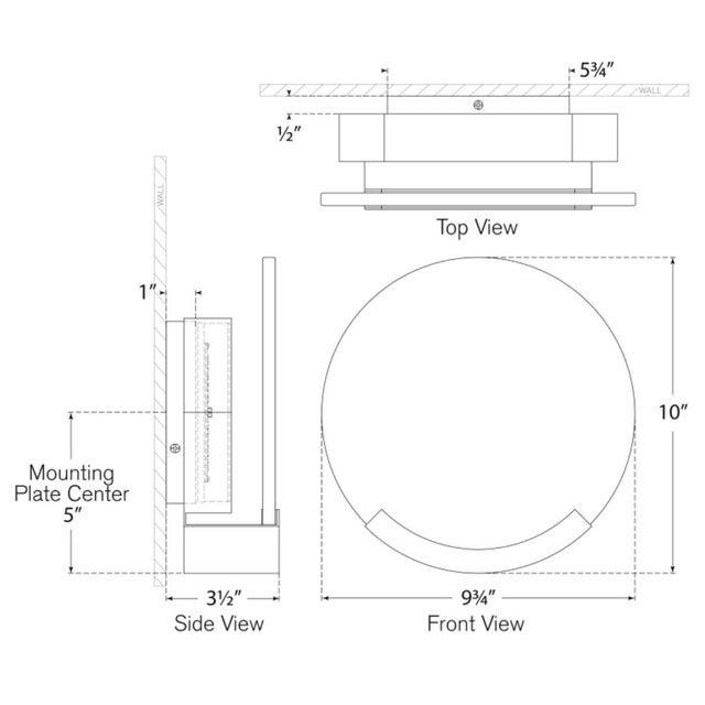 Visual Comfort Kelly Wearstler for Visual Comfort Signature Melange 10" Sconce in Antique-Burnished Brass with Alabaster For Sale - Image 4 of 5