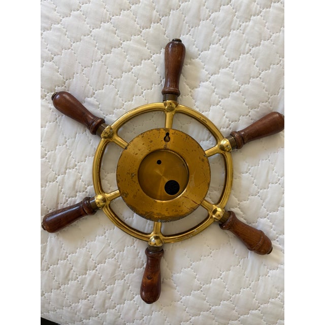 Hermès Hermes Ships Wheel Clock and Barometer For Sale - Image 4 of 13