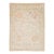 Modern Oushak Style Hand-Knotted Wool Rug - Pastel Floral Transitional Area Rug For Sale