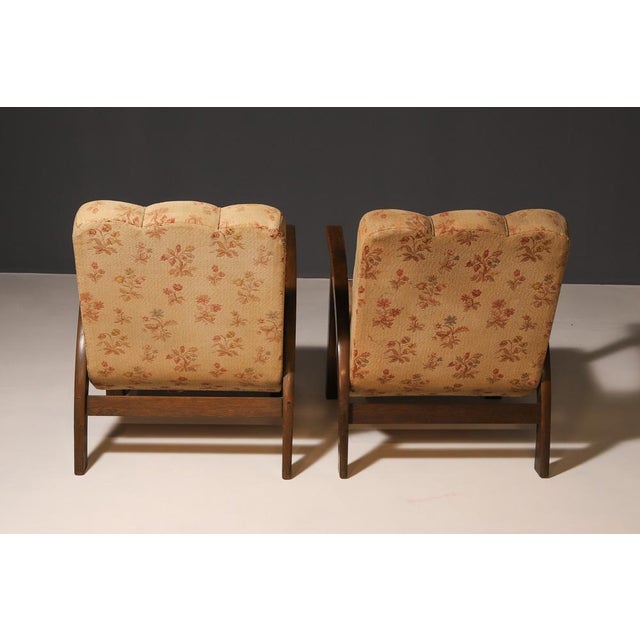 Set of Art Deco Armchairs, Central Europe, 1930s For Sale - Image 6 of 13