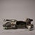 Antique Chinese Bronze Gold-Inlaid Mythical Beast (Wolf/Dog) Sculpture For Sale - Image 9 of 10