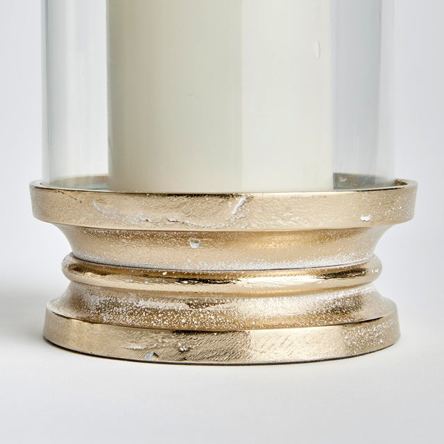 Contemporary Florence Footed Hurricane Small For Sale - Image 3 of 7