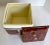Plastic Vintage Lucite and Faux Burl Vinyl Ice Bucket For Sale - Image 7 of 9