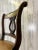 Brown Antique Orchestra Chair With Lyre Back For Sale - Image 8 of 13