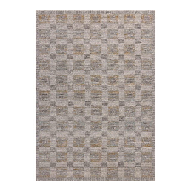Amber Lewis x Loloi Cali Mist / Wheat 11'-6" x 15'-7" Area Rug For Sale