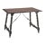 Spanish Baroque Style Carved Walnut and Wrought Iron Center Table For Sale