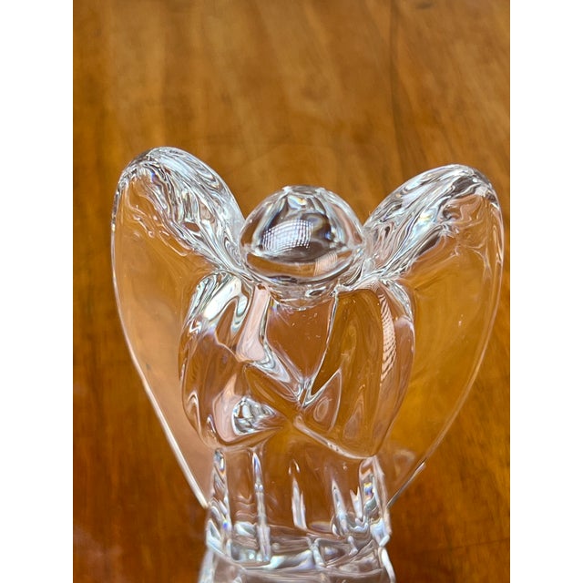 Early 21st Century Vintage Baccarat Crystal Angel For Sale - Image 5 of 7