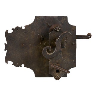 18th Century Wrought Iron Latch For Sale