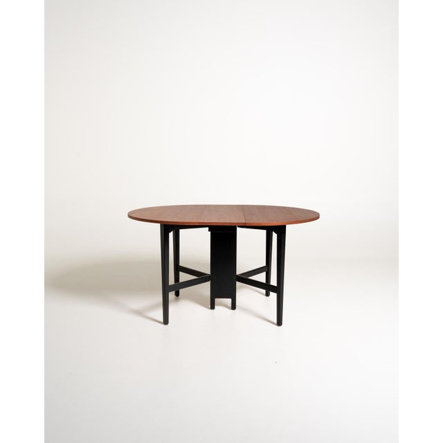 1960s Swedish Folding Teak Table, 1960s For Sale - Image 5 of 12