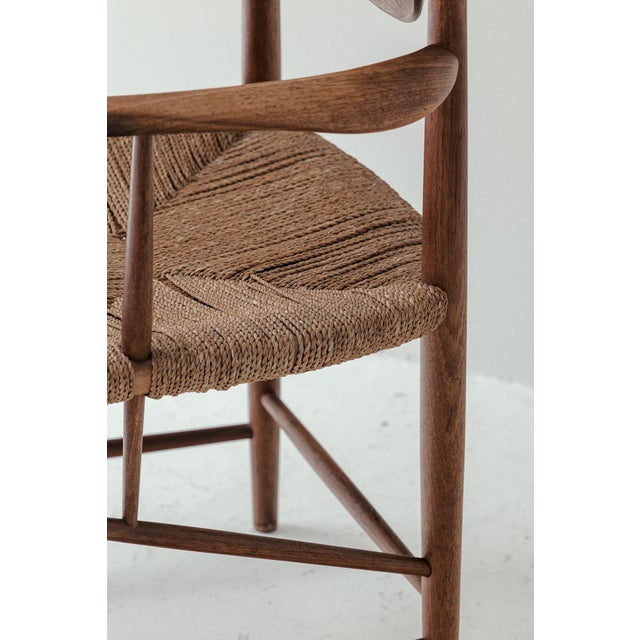 Model 317 Armchair by Peter Hvidt and Orla Molgaard Nielsen for Søborg Møbelfabrik, Denmark, 1960s For Sale - Image 11 of 12