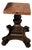 Vintage Maitland-Smith Gadroon Center Table – Hand Inlaid Mahogany Marquetry – Designer Statement Piec For Sale