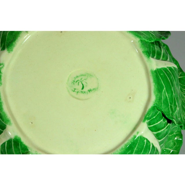 Dodie Thayer Lettuce Ware Pottery Bowl, Circa 1970–1985 For Sale - Image 9 of 10