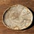 Small Oval Beige Petrified Wood Trinket Dish or Tray with Speckled Rings For Sale - Image 14 of 18