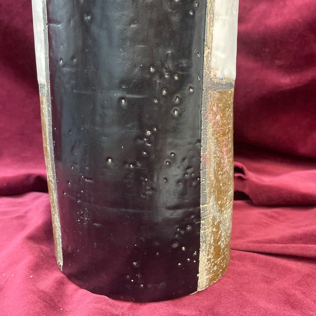 1950s 1950s Aldo Londi Vase for Bitossi Raymor Geometric Design Mondrian For Sale - Image 5 of 12