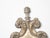 Rococo Pair of 19th Century Italian Rococo Style Tin Candle Sconces with Feather Motifs For Sale - Image 3 of 9