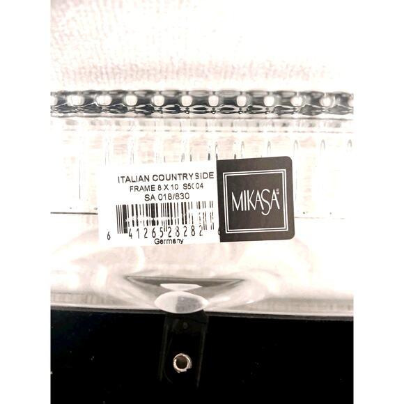 Mikasa Large 14x12 Crystal Frame Italian Countryside for 8x10 Picture Wedding For Sale - Image 16 of 16