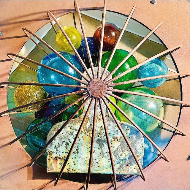 "Thermotaxis" Steel and Glass Sculpture by Richard Jolley (B. 1952) For Sale - Image 10 of 11