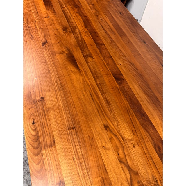 Brown Article Seno Extendable Dining Table, Walnut For Sale - Image 8 of 12