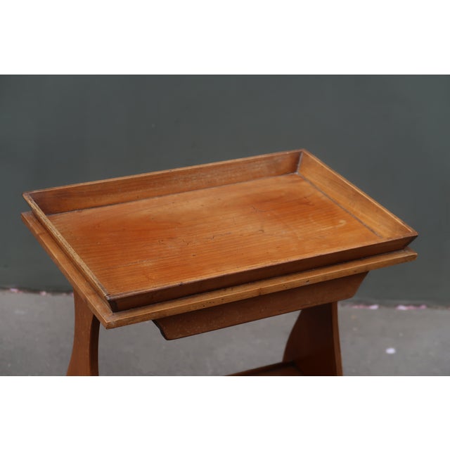 Art Deco French Art Deco 1930 Sofa End or Occasionnal Table For Sale - Image 3 of 9